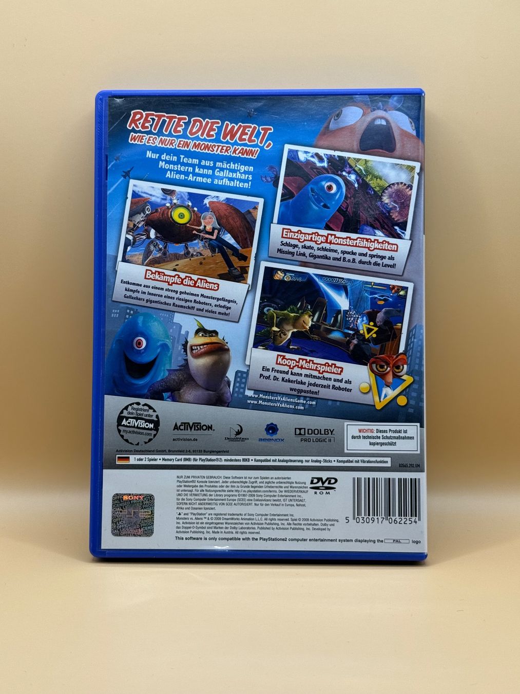 Giochi: Monsters vs Aliens - Playstation 2 – Usato da Dietikon venduto da gab_qz7y 1