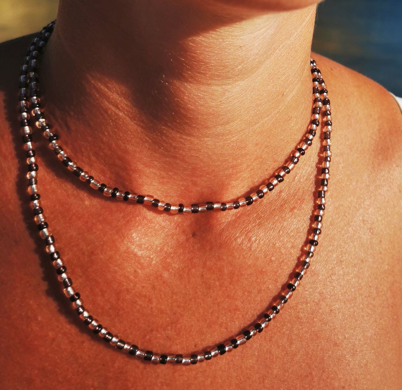 Catenine: Hand made Perlenkette (2 styles) – Nuovo e nell'imballaggio originale da Münsingen venduto da InnaN 1