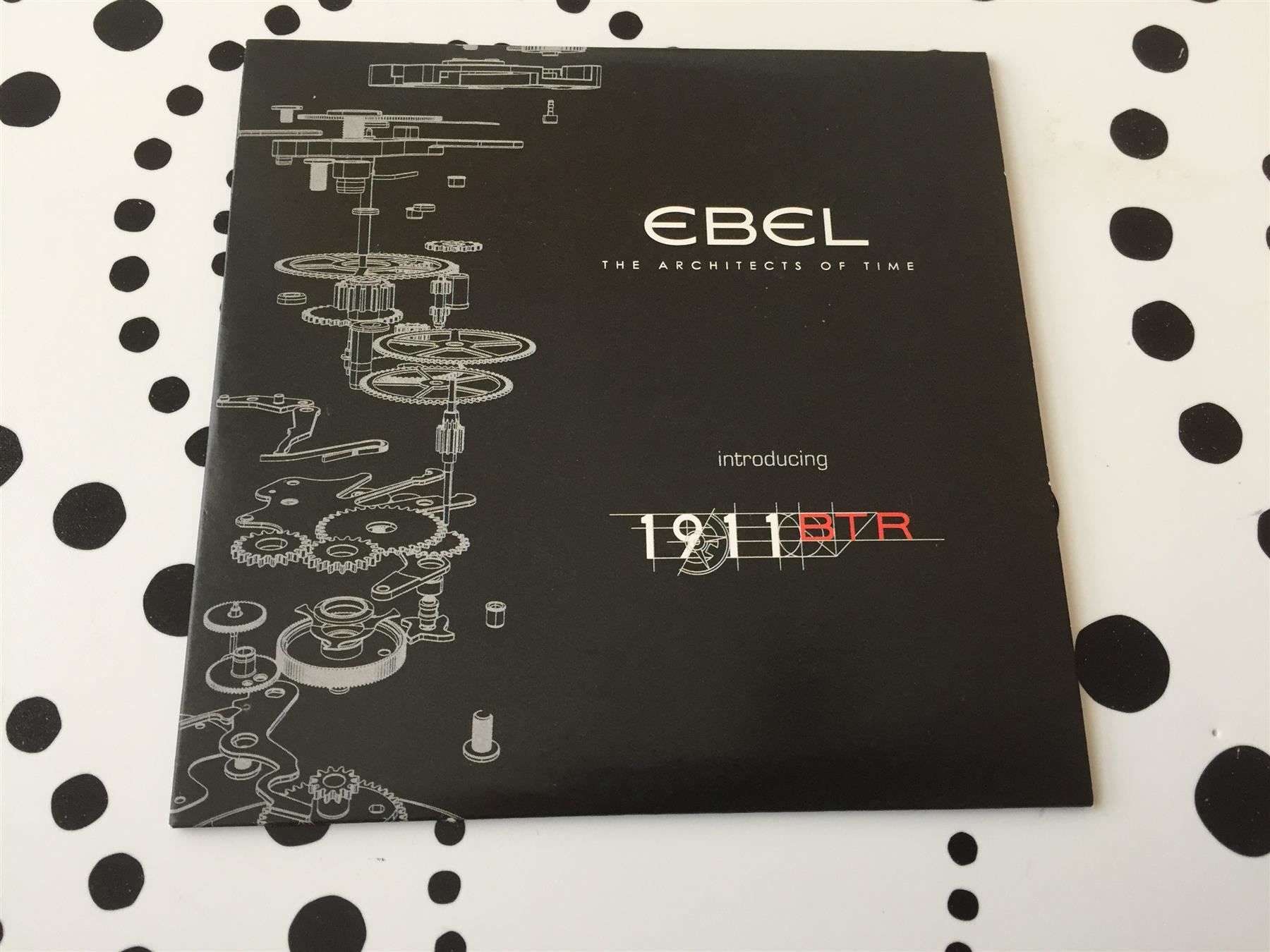 CD: EBEL 1911 BTR INTRODUCING - CD-ROM - !!! – Nuovo e nell'imballaggio originale da Epalinges venduto da dream-watch