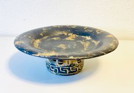 Handgefertigtes präkolumbianisches Dekoschale/Kerzenteller