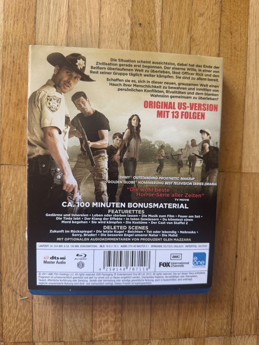 Tutti i DVDs: THE WALKING DEAD. (BLU-RAY). 2 STAFFEL – Usato da Basel venduto da san_2qlq 1