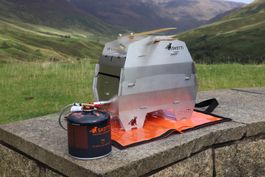Skotti Gasgrill Grill Camping faltbar - Komplettset