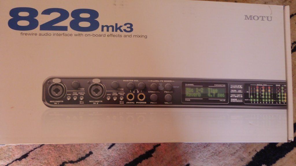 Equipement studio: Motu 828 Mk3 Fire Wire Interface – Neuf (Voir description) à Villeret par tou_j895 3