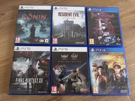 PS4/PS5 Bundle - Resident Evil 9, Nioh, FF16, Shenmue etc.
