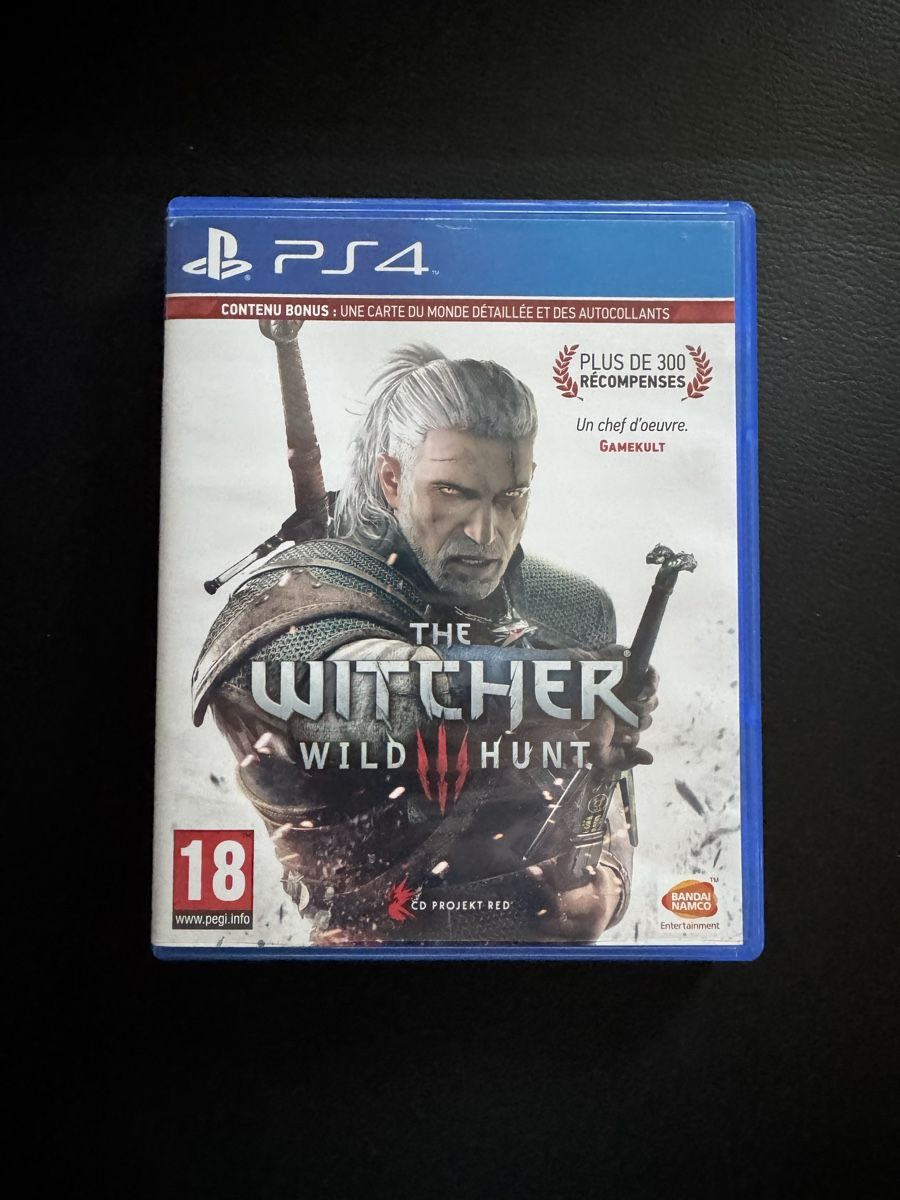 Giochi: Jeu PS4 The Witcher 3 Wild Hunt – Usato da Blonay venduto da ADO_79
