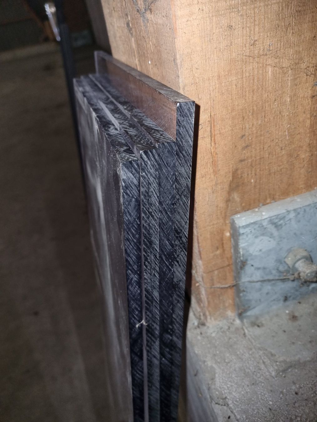 Servierplatten: Plexiglas Acrylglas 30 x ca. 138 x 1 cm Modellbauer – Gebraucht aus Savièse von Laguinee 5