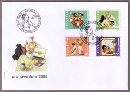 2005_J377-380A_PRO JUVENTUTE_Kinderrechte_ABO-FDC !