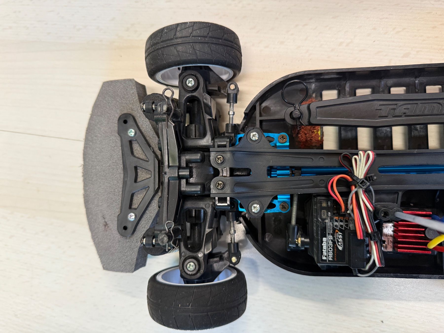 Tamiya Modellismo RC: Tamiya RC Auto Ken Block Design Subaru Impreza TT-01 Type E – Usato da Amriswil venduto da Paedi58 6