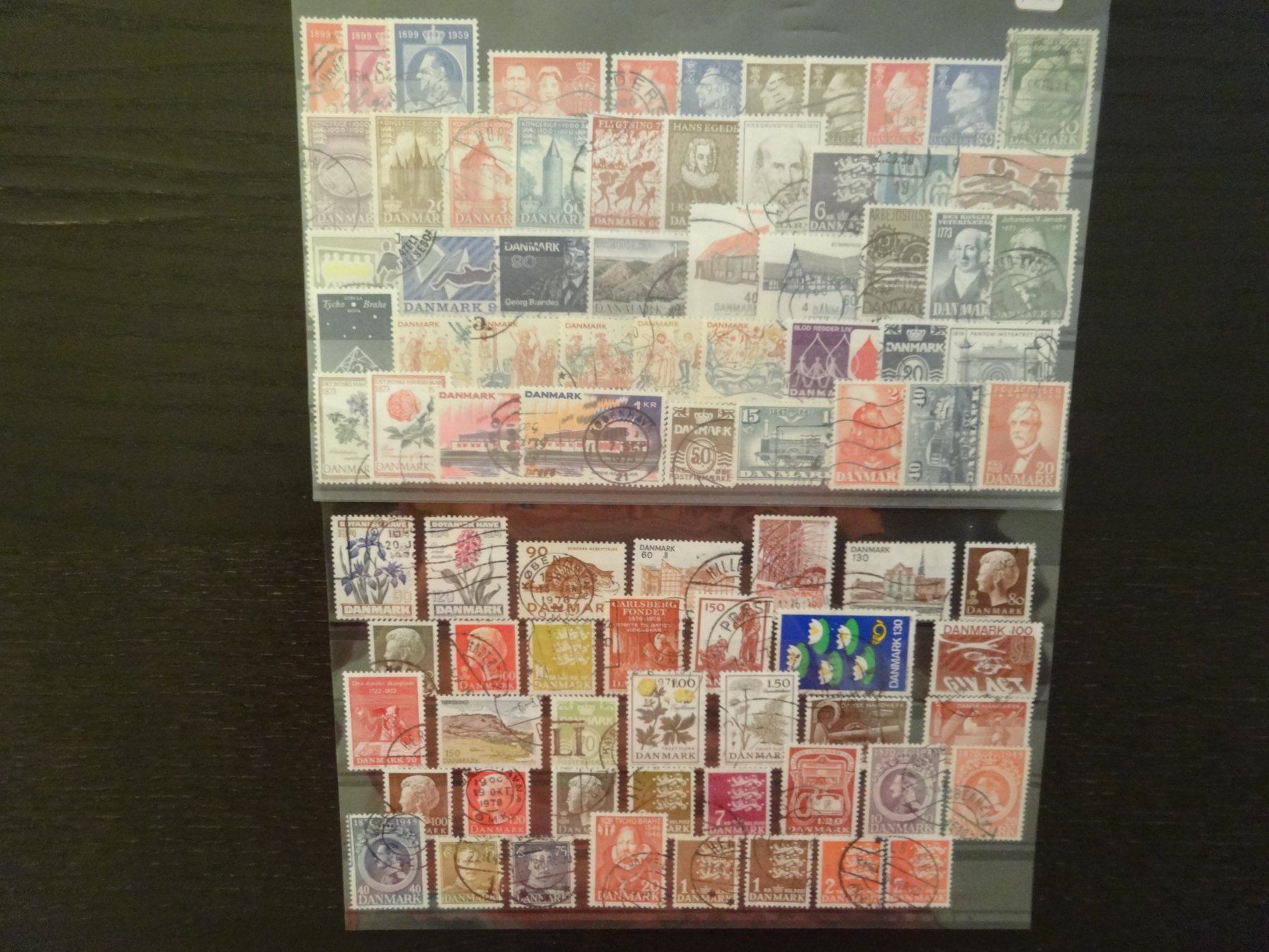 Tutti i francobolli: Dänemark 2 Steckkarten Briefmarken gestempelt – Usato da Zürich venduto da reto33
