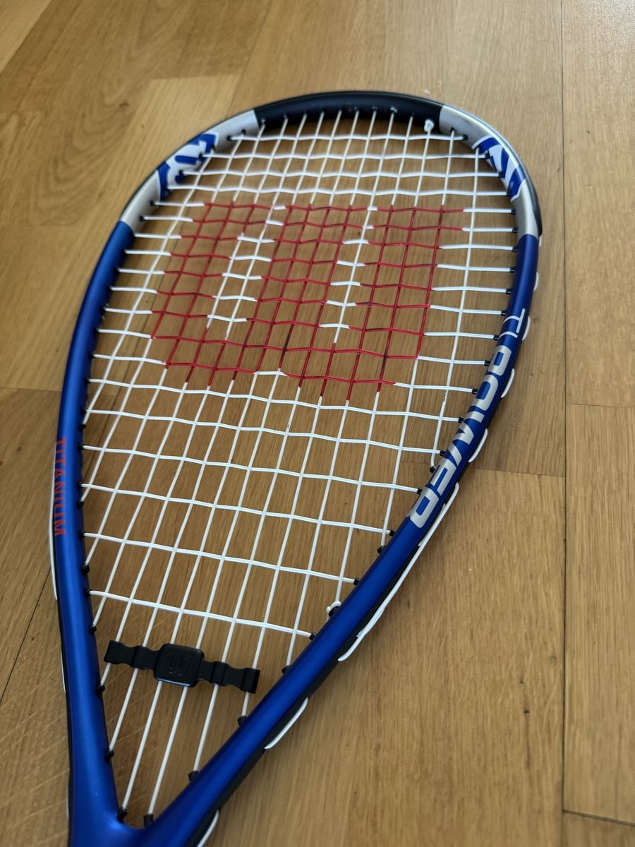 Wilson Racchette: Wilson Titanium Squashschläger – Usato da Stettlen venduto da DieTaube2.0 2