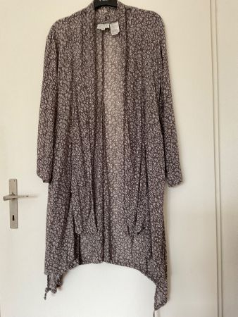 MASAI leichte Sommer Long Jacke Gr M mit Taschen