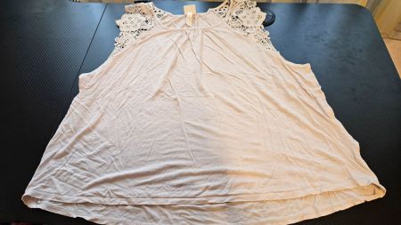 H&M Top mit Spitze, Gr. L, ideal für den Sommer!