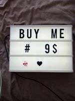 Kreative Leuchtbox A4 mit Symbolen & USB-Kabel -Neu!