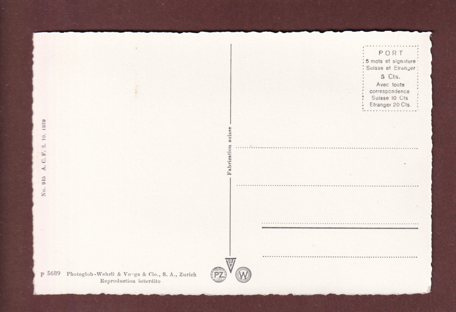 Cartoline postali: MORAT / MURTEN – Usato da Pully venduto da nicecards-shop 1