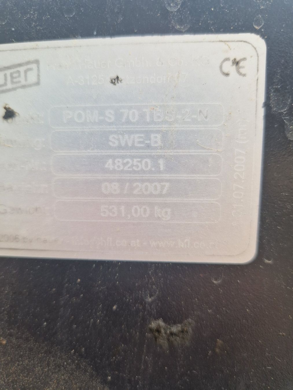 Tutte le macchine: Frontlader Hauer – Usato da Menznau venduto da 6122 3
