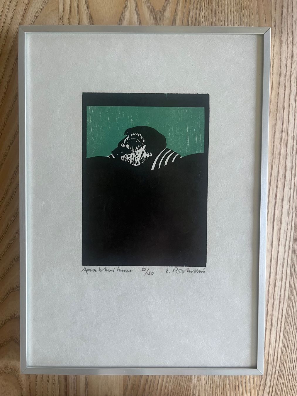 Xilografie: Ernst Ramseier - farbiger Holzschnitt – Usato da Winkel venduto da hei_gxk6