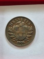 2 Rappen 1906 - Aufl. 0.5 Mio. - Kat. Fr. 60.--!