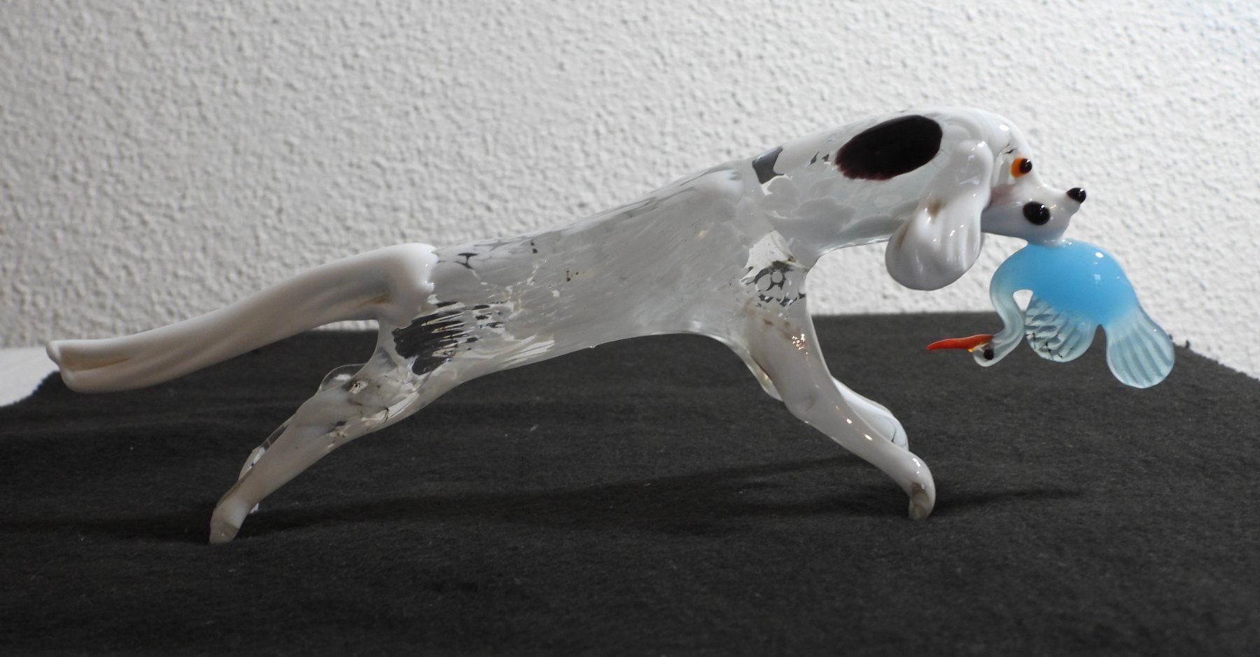 Statuette: Apportierhund aus Glas Handgemacht – Usato da Dübendorf venduto da mar_85sd 1