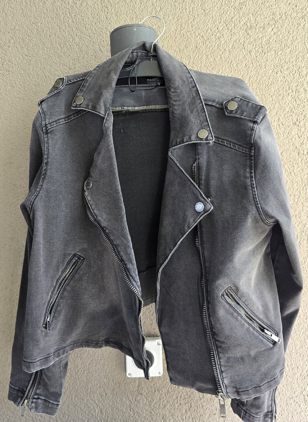 Giacche: Chicoree Denim Jacke - Biker Style - Größe XL – Nuovo (secondo la descrizione) da Zürich venduto da sapta15