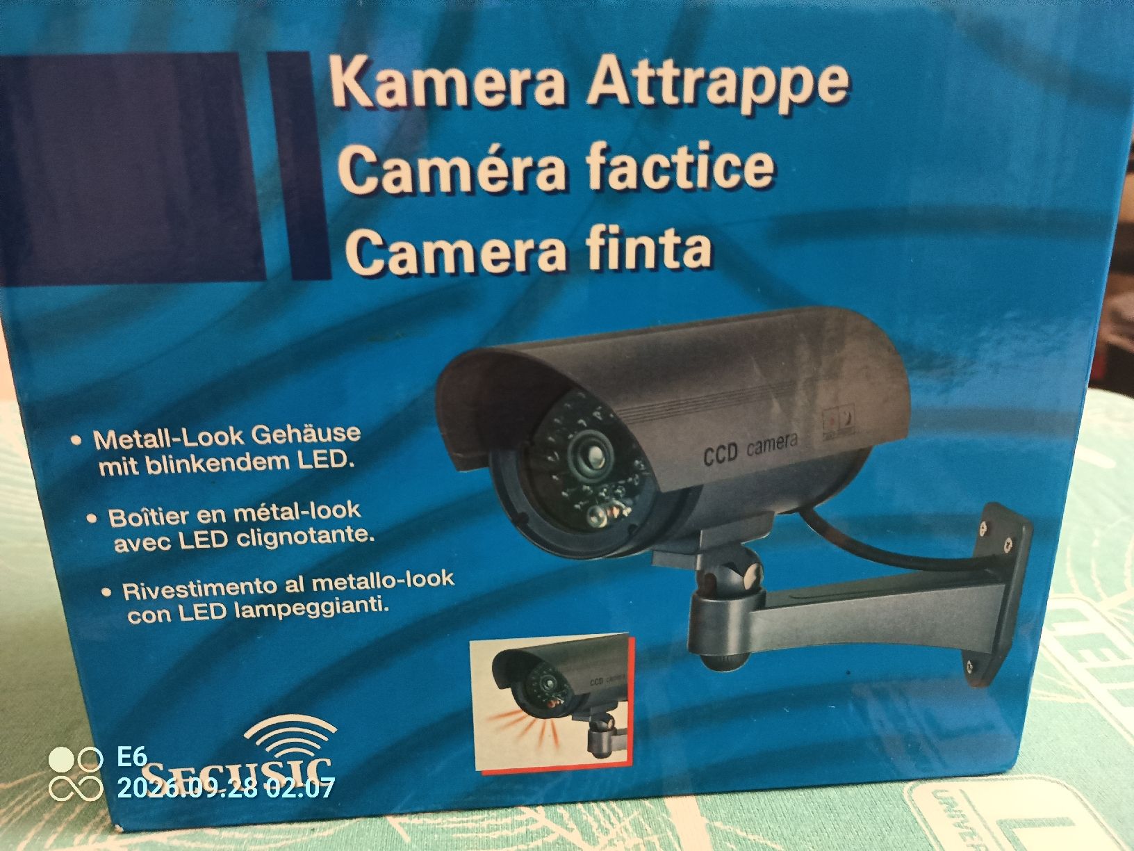 Fotocamera: 2 Sensoren/Kamera Attrappe – Nuovo e nell'imballaggio originale da Zürich venduto da Mitzi6 1