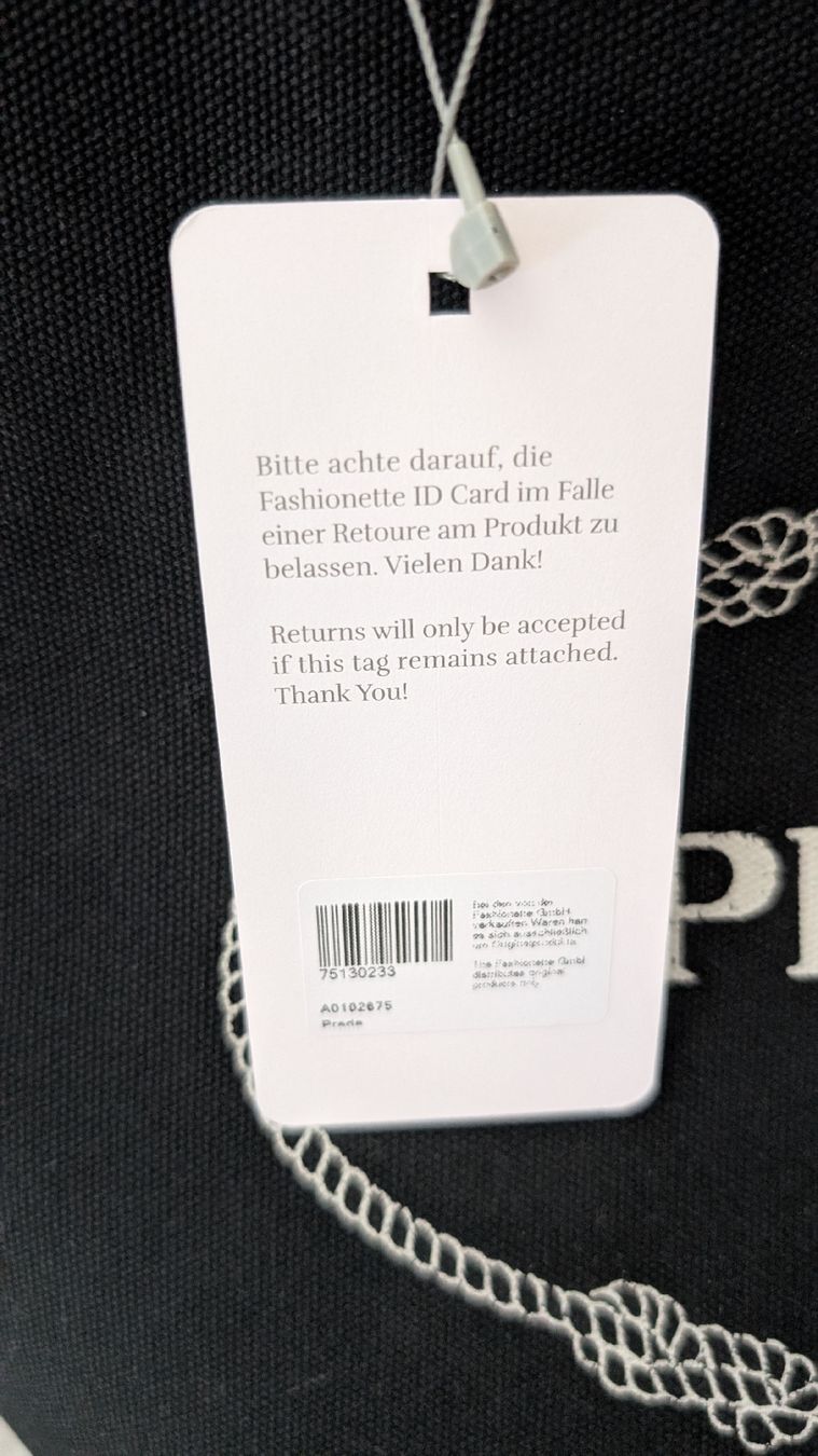 Prada Borse da donna: Prada Tasche neu – Nuovo e nell'imballaggio originale da Biberstein venduto da ameliecimador 5