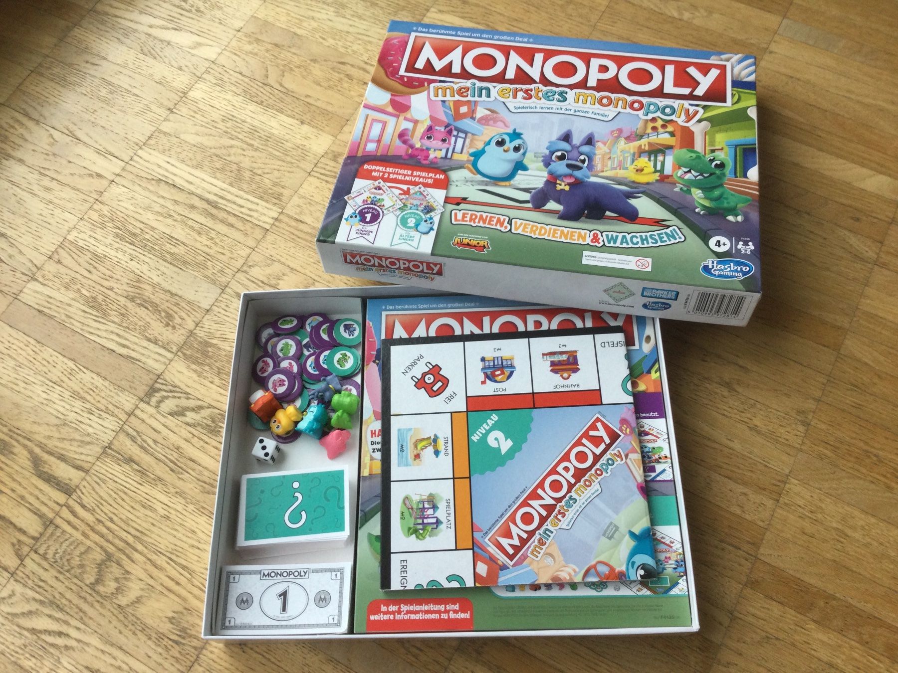 Hasbro Giochi: Mein Erstes Monopoly Kinder Spiel – Nuovo (secondo la descrizione) da Zürich venduto da ShadowVorlon 2
