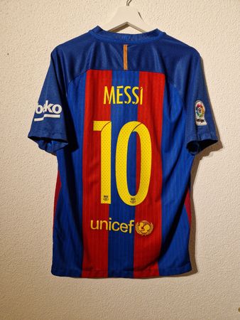 Original FC Barcelona Heimtrikot 2016/17 Messi Gr. M