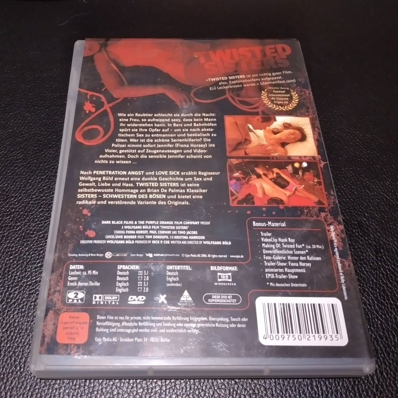 Alle DVDs: Twisted Sisters uncut – Gebraucht aus Dietwil von Vrilodin 1