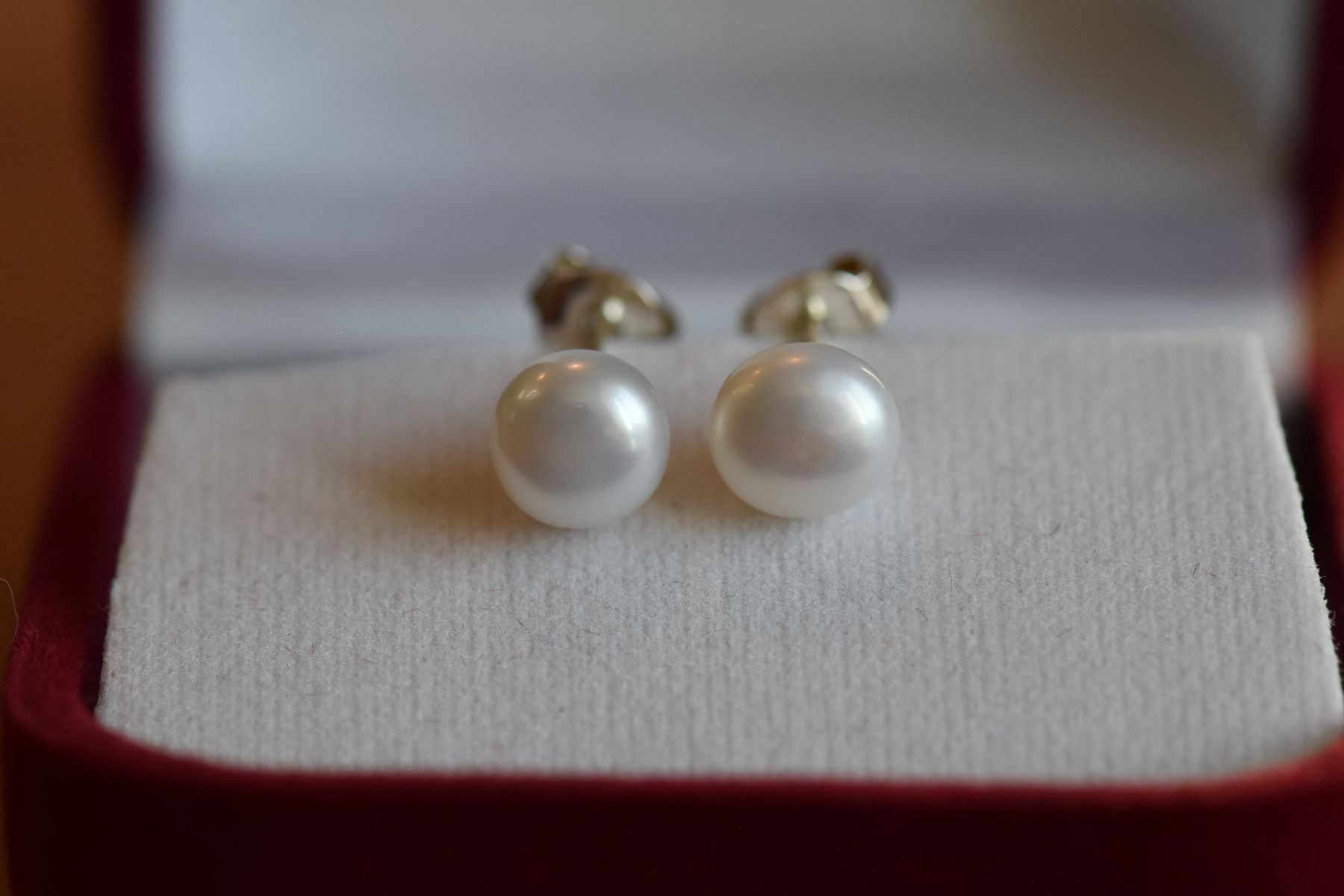 Orecchini pendenti & Orecchini a lobo: Natural Weiss Perlen Silver 925 Ohrring – Nuovo (secondo la descrizione) da Bévilard venduto da Yougems 2