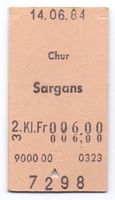 Billette Chur - Sargans