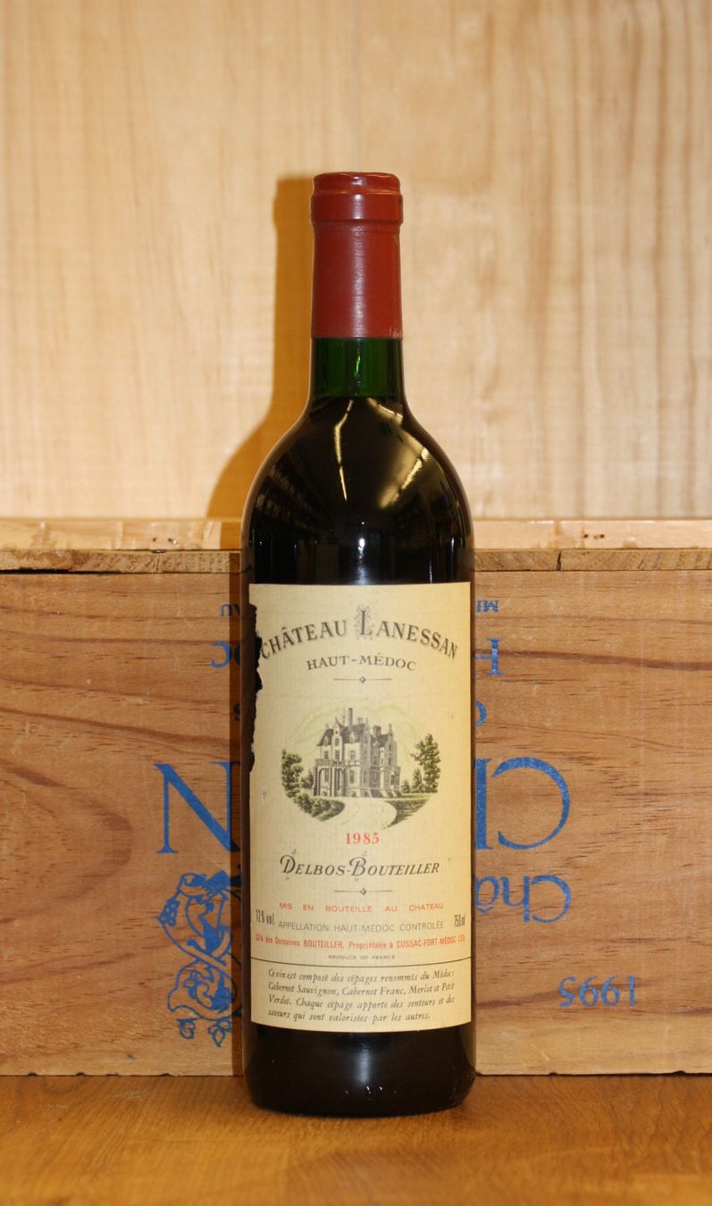 Wein: 1 Fl. Chateau Lanessan 1985 – Neu (gemäss Beschreibung) aus Chur von Invinoveritas