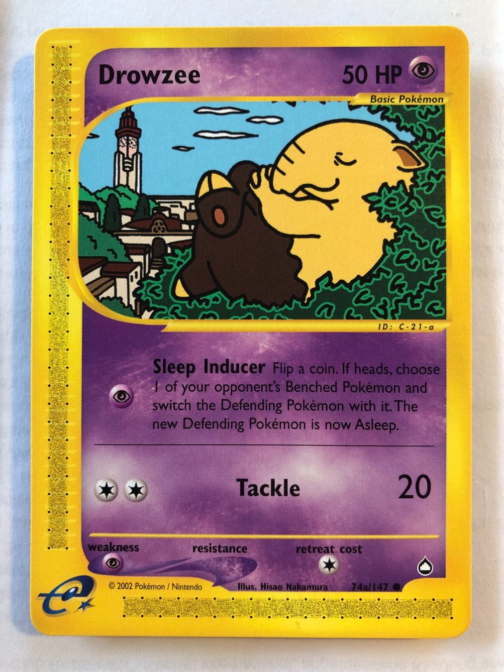 Sammelbilder & Trading cards: Drowzee Aquapolis - MINT - ab 1.- – Gebraucht aus Giubiasco von dan_pr8b