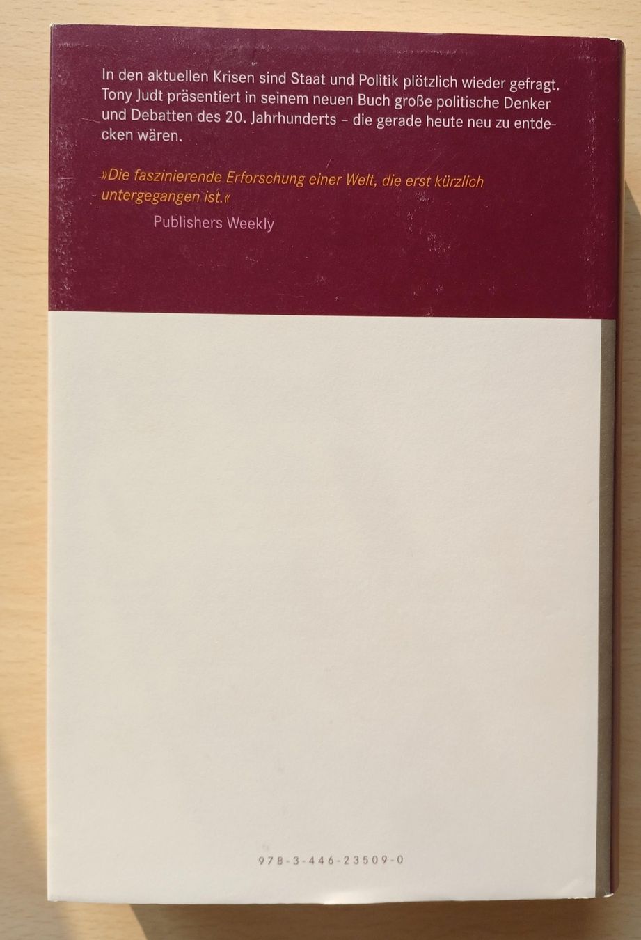 Libri: Buch - Das vergessene 20. Jahrhundert – Usato da Leimbach TG venduto da manu-tg 1