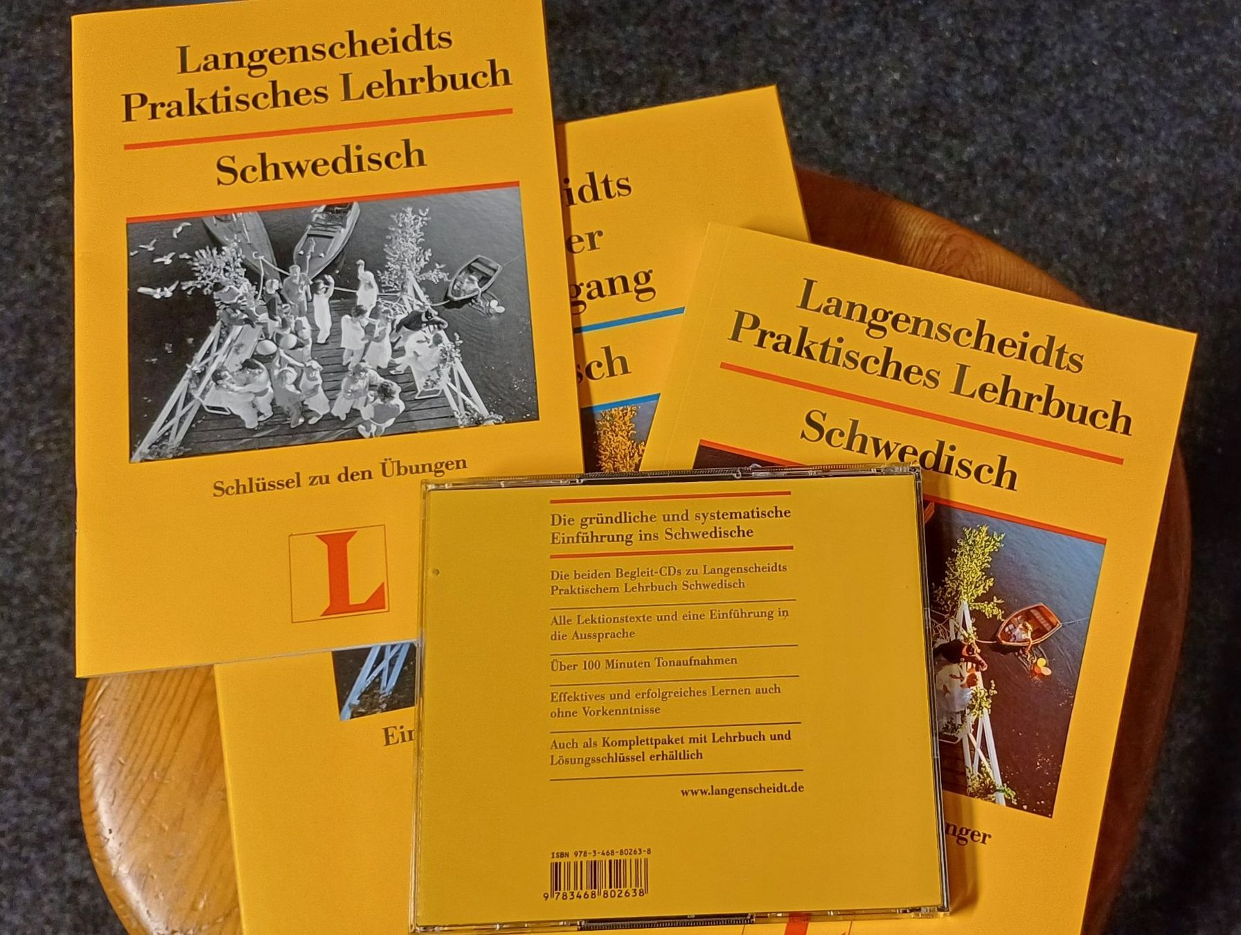 Libri: Schwedisch Kurs - Langenscheidts – Nuovo e nell'imballaggio originale da Zürich venduto da FirefighterZH_118 2