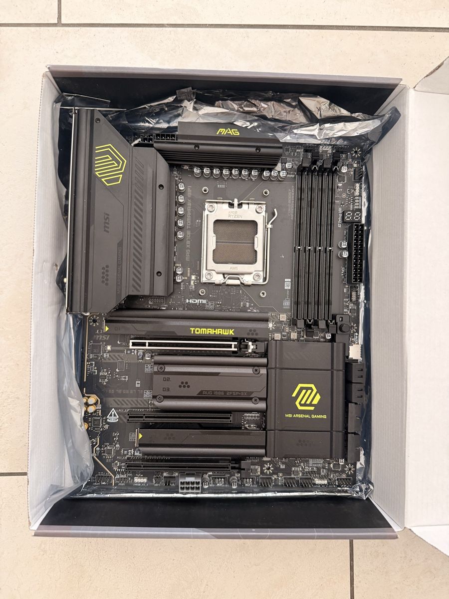 MSI Schede madri: MSI X870E Tomahawk - Defekt! – Difettoso da Sirnach venduto da sirnach.uni 2