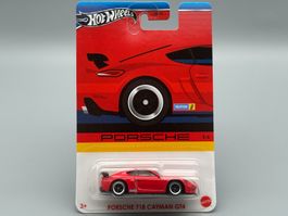 Hot Wheels Celebration Porsche 718 Cayman GT4 1:64 Neu OVP