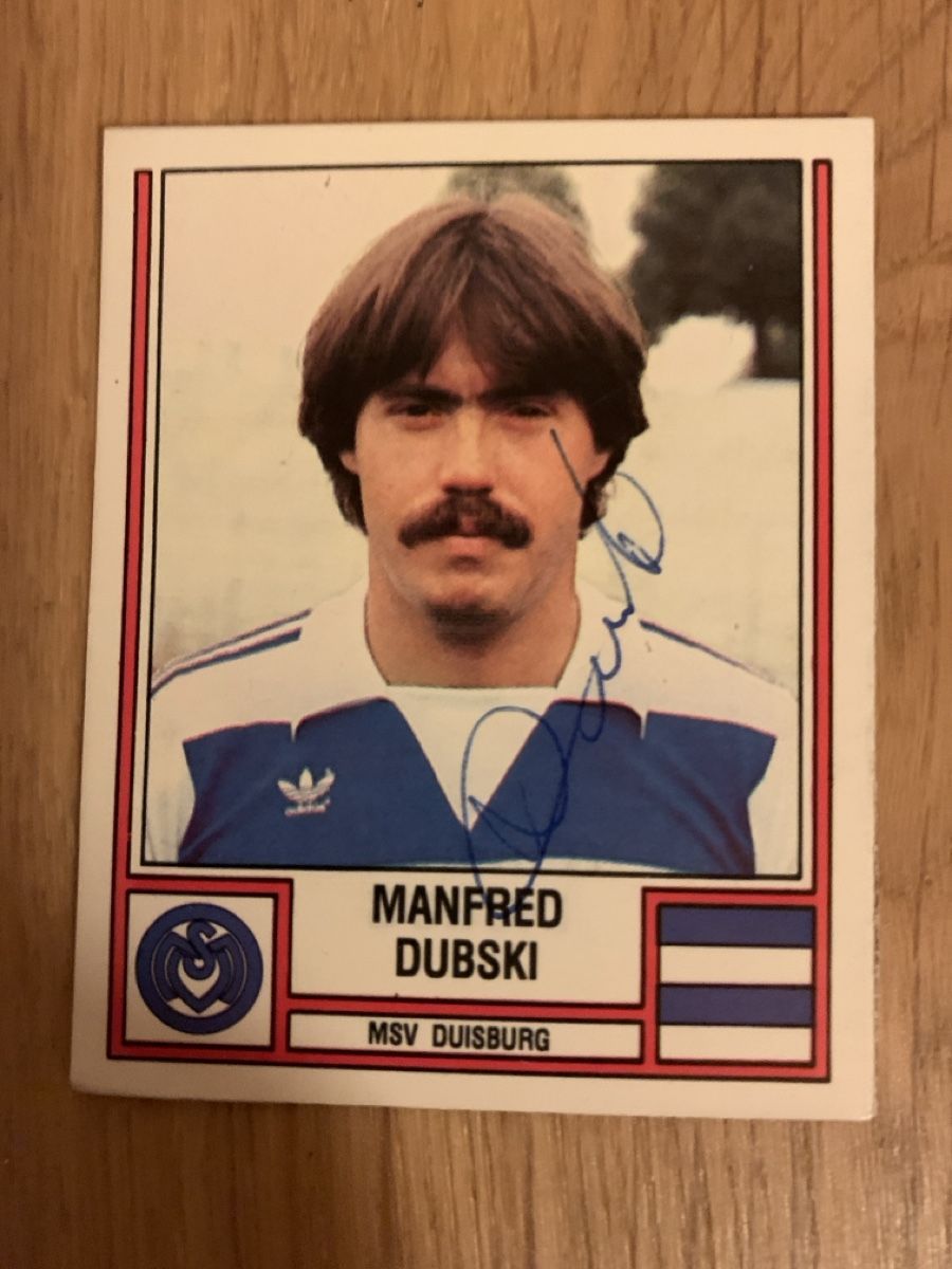 Autografi: 6 Autogramme MSV Duisburg 82/83 Panini Bilder – Usato da Greifensee venduto da Bohne01 6