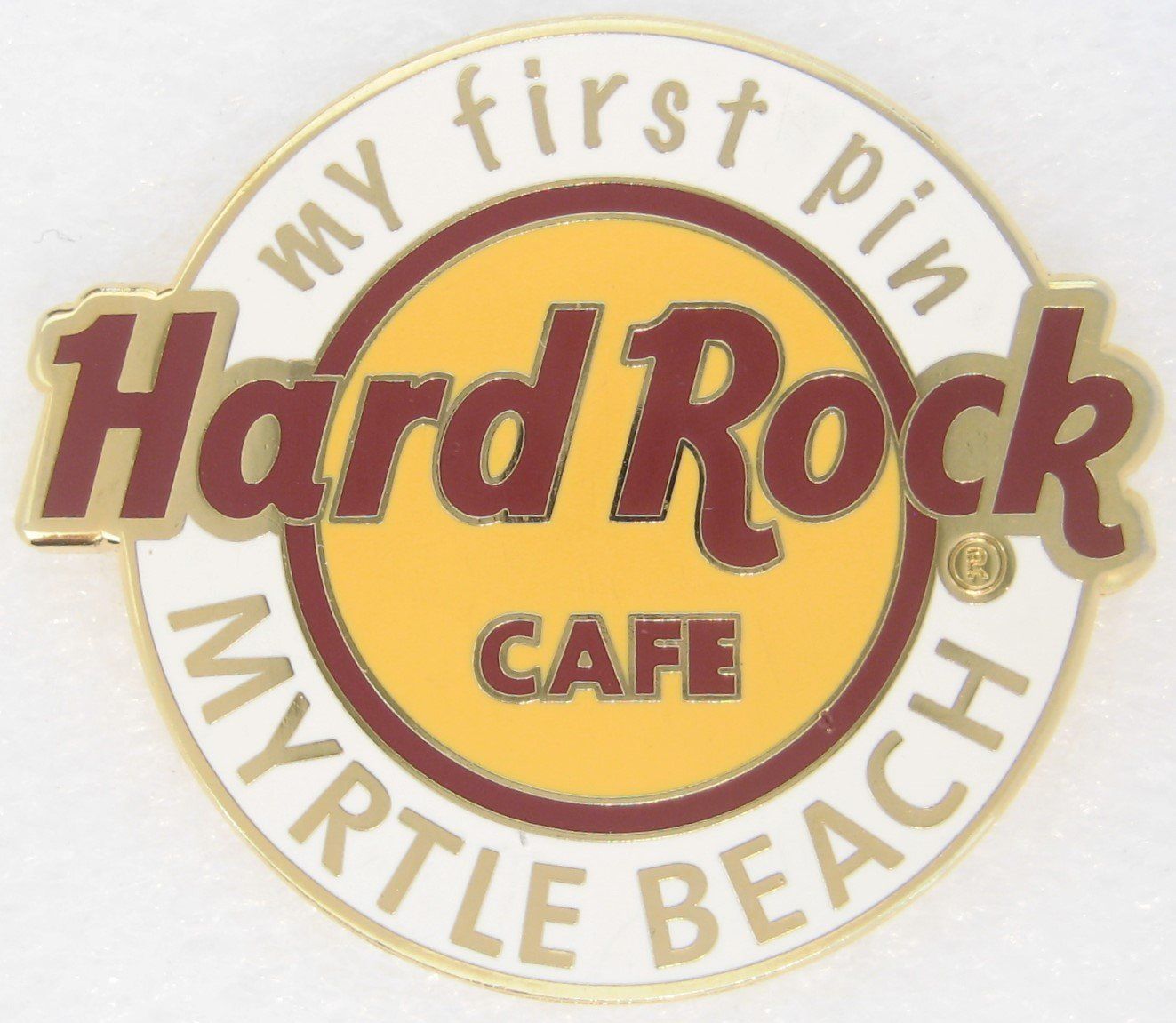 Hard Rock Cafe Placchette & Badge: Hard Rock Cafe Myrtle Beach ________ Hobby Data Base # 89257 – Usato da Emmenbrücke venduto da tms1122