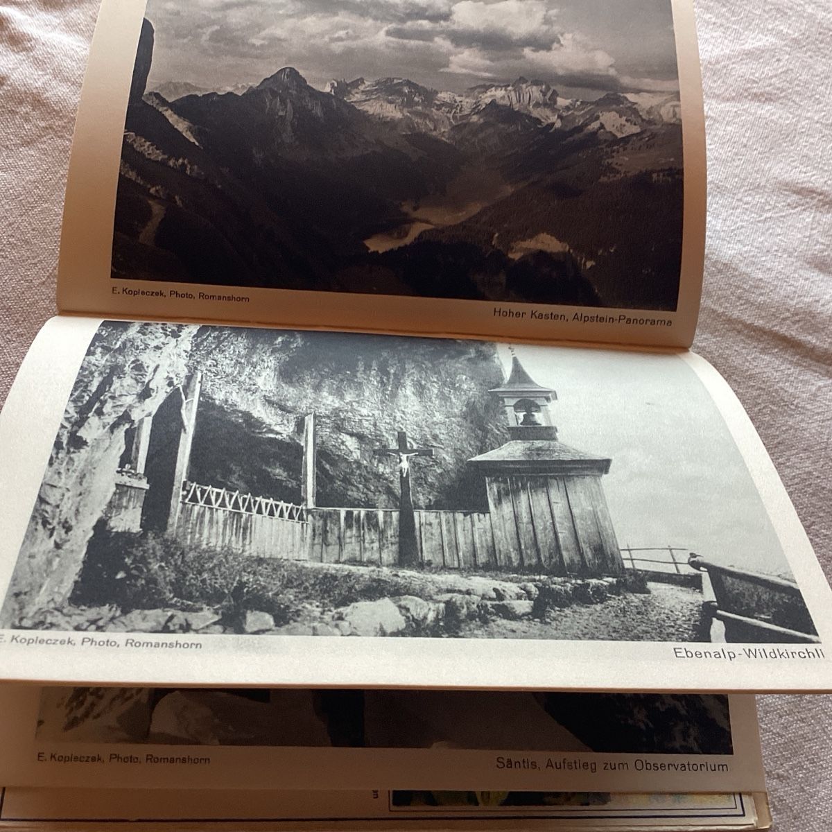 Cartoline postali: Appenzerllerland poststrasse carte panorama complet illustré – Usato da Luc (Ayent) venduto da Rebouille 4
