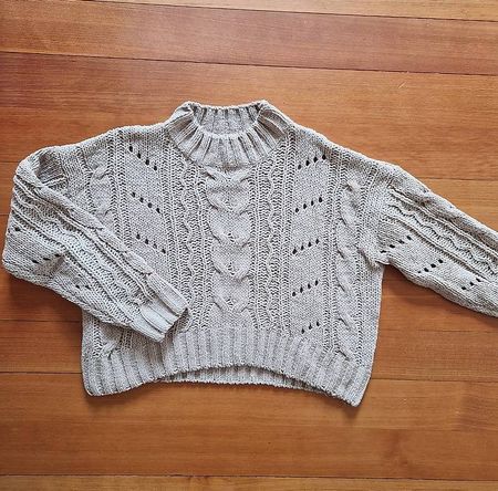 Brauner Pullover Gr. S