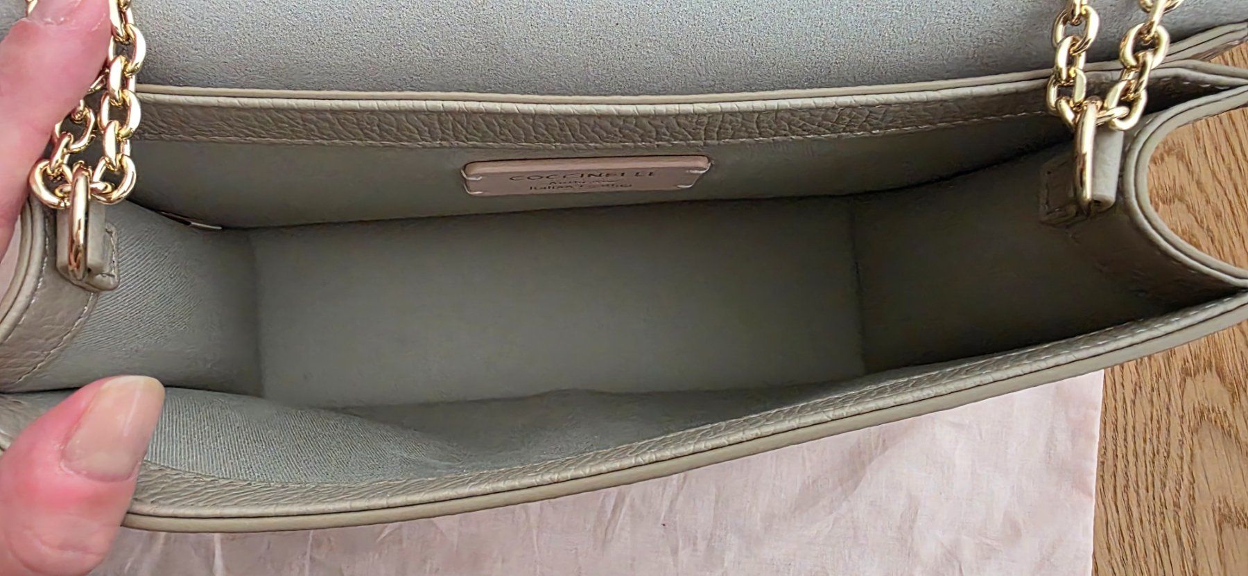 Coccinelle Taschen für Damen: Handtasche Coccinelle beige – Gebraucht aus Stansstad von Sommer931 6