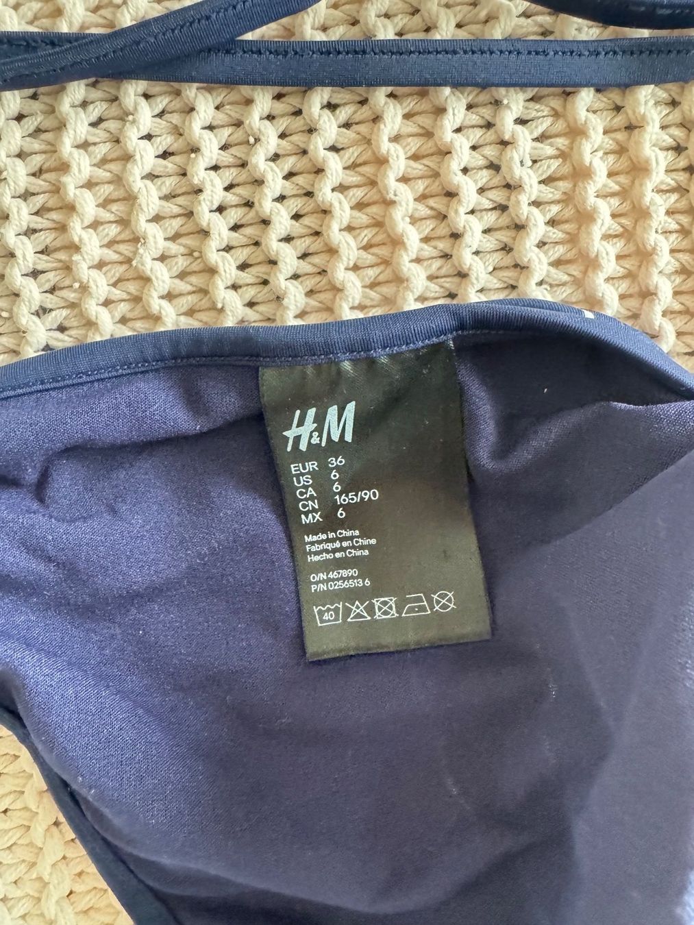 H&M Costumi da bagno & Bikini: Maillot de bain bleu – Nuovo (secondo la descrizione) da Montreux venduto da Izapechee 3