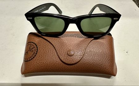 Lunettes de soleil Ray Ban Wayfarer noir, taille S