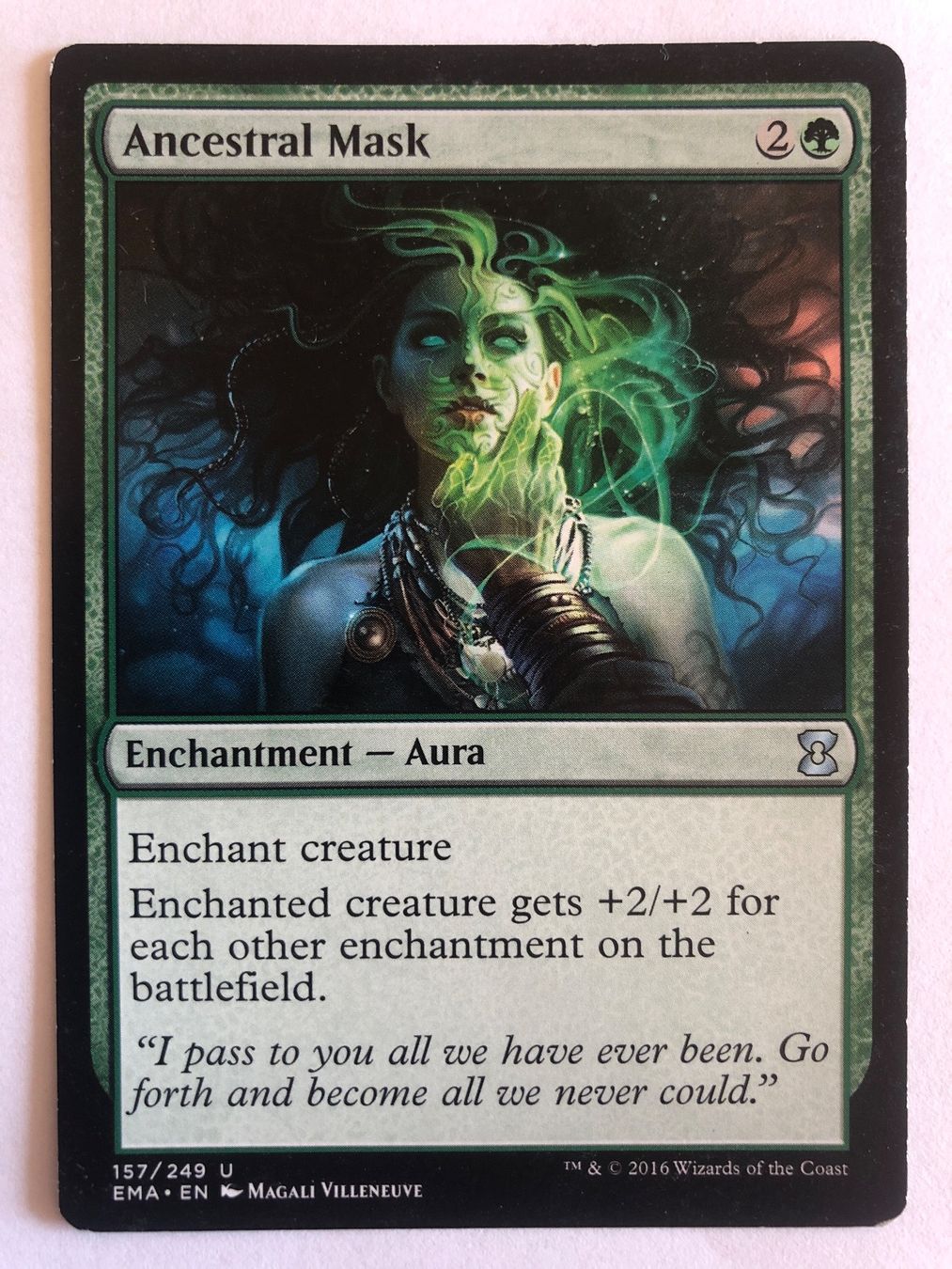 Magic The Gathering Carte collezionabili: MTG - Ancestral Mask – Usato da Basel venduto da Melchior5