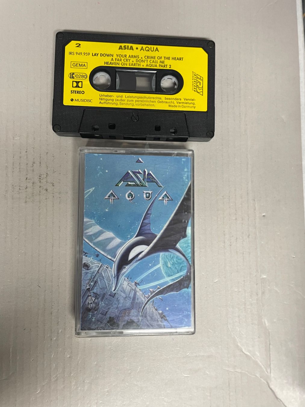 Musicassette: Asia-Aqua – Usato da Muri b. Bern venduto da AdidasCollector 4