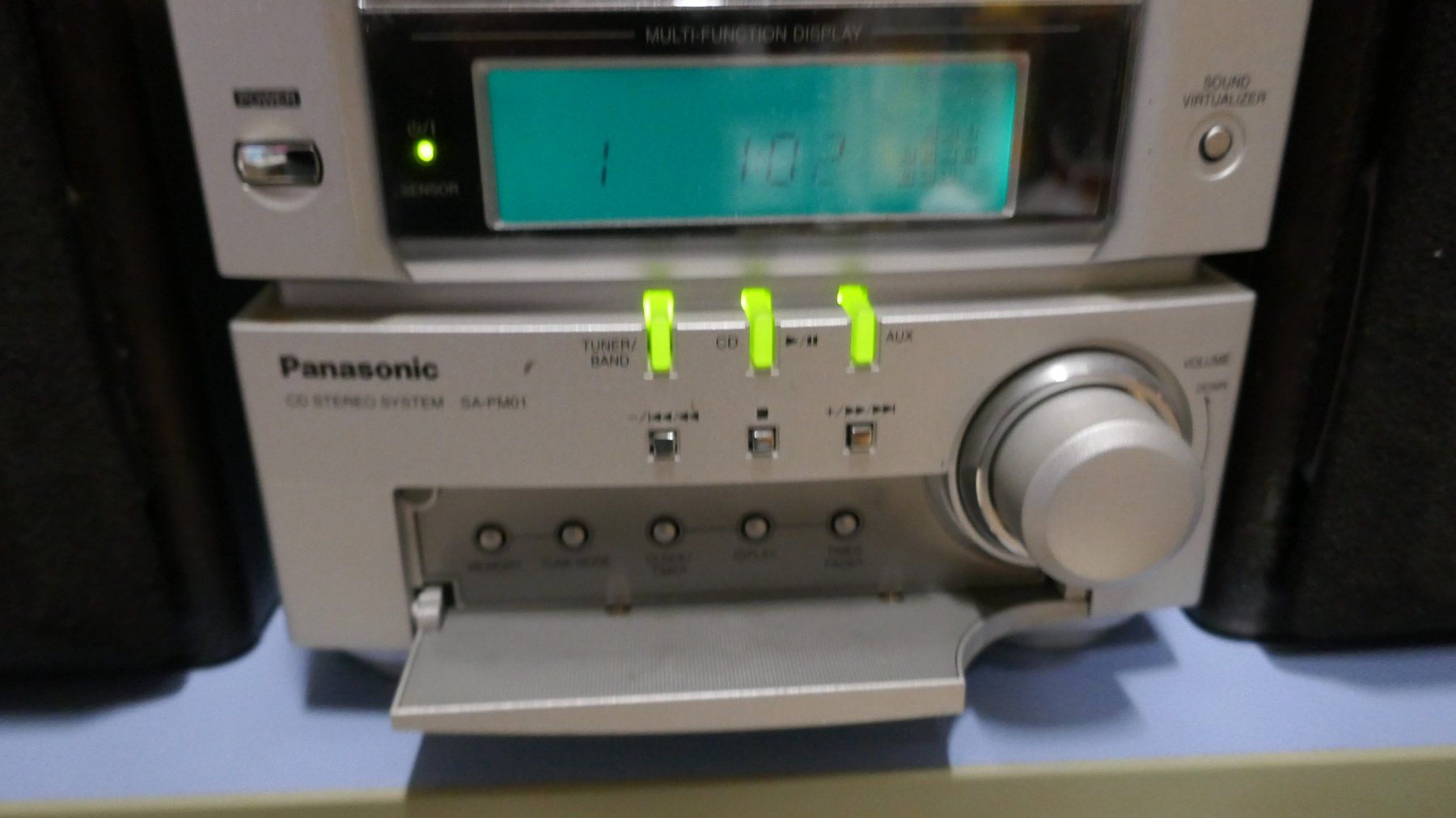 Panasonic Sistemi audio & multimediali: Panasonic SA-PM01 Stereoanlage – Usato da Wenslingen venduto da FairlightCMI 3