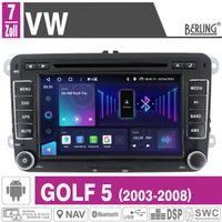 CARTEC BX-G200 Android Autoradio für VW Golf 5 2003-2008