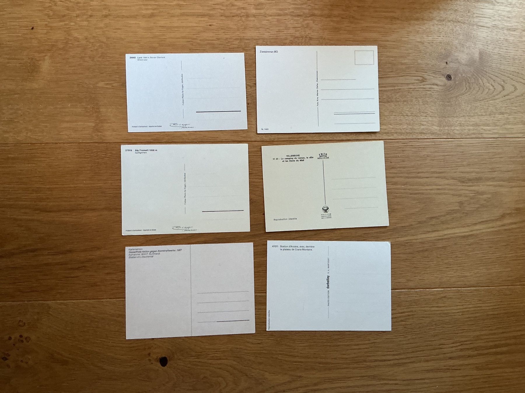 Cartoline postali: Lot Ansichtskarte / Postkarten der Schweiz / ungelaufen – Usato da Stettlen venduto da togram4 6