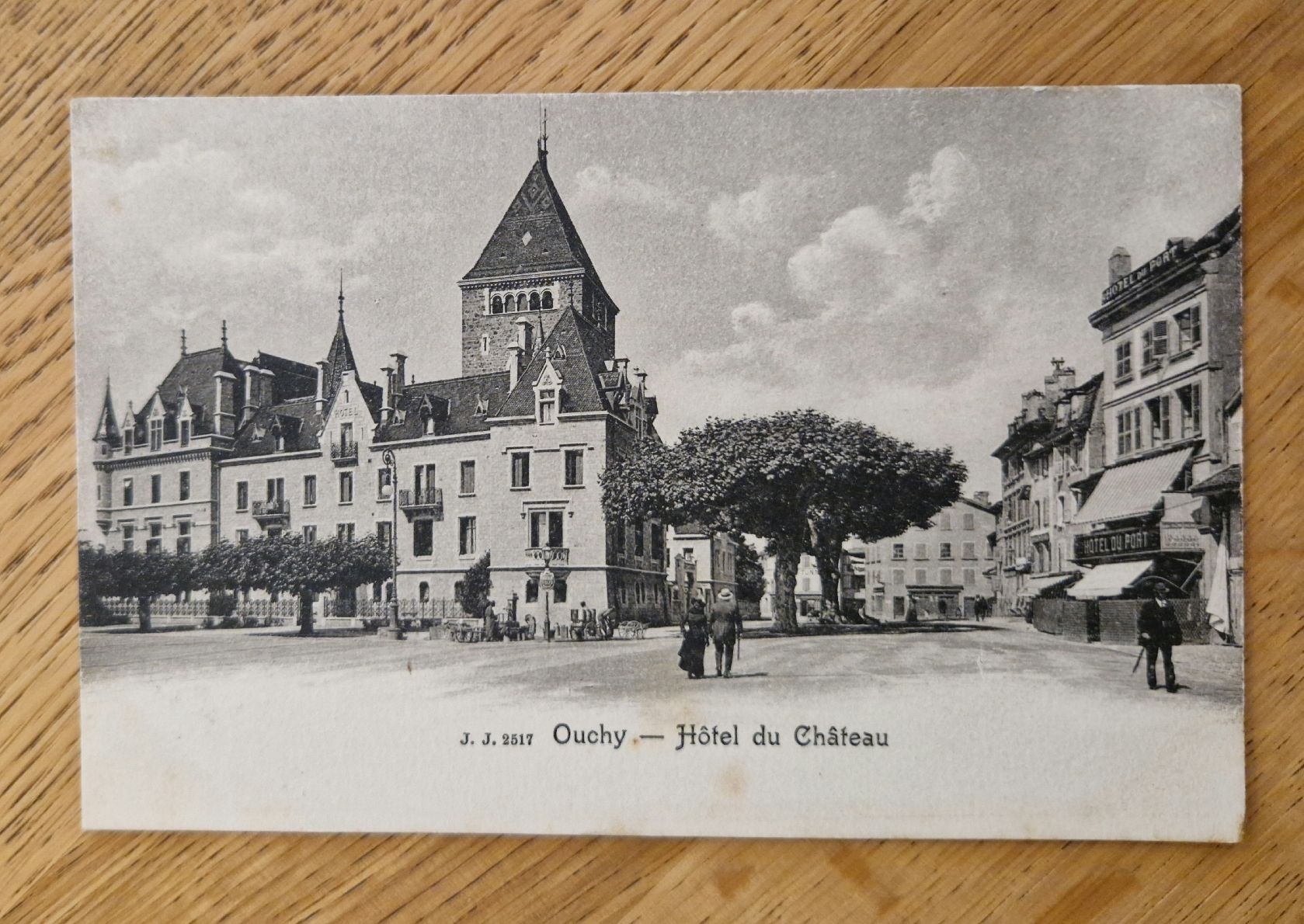 Cartoline postali: Ouchy, Hôtel du Château – Usato da Ebikon venduto da Donar50