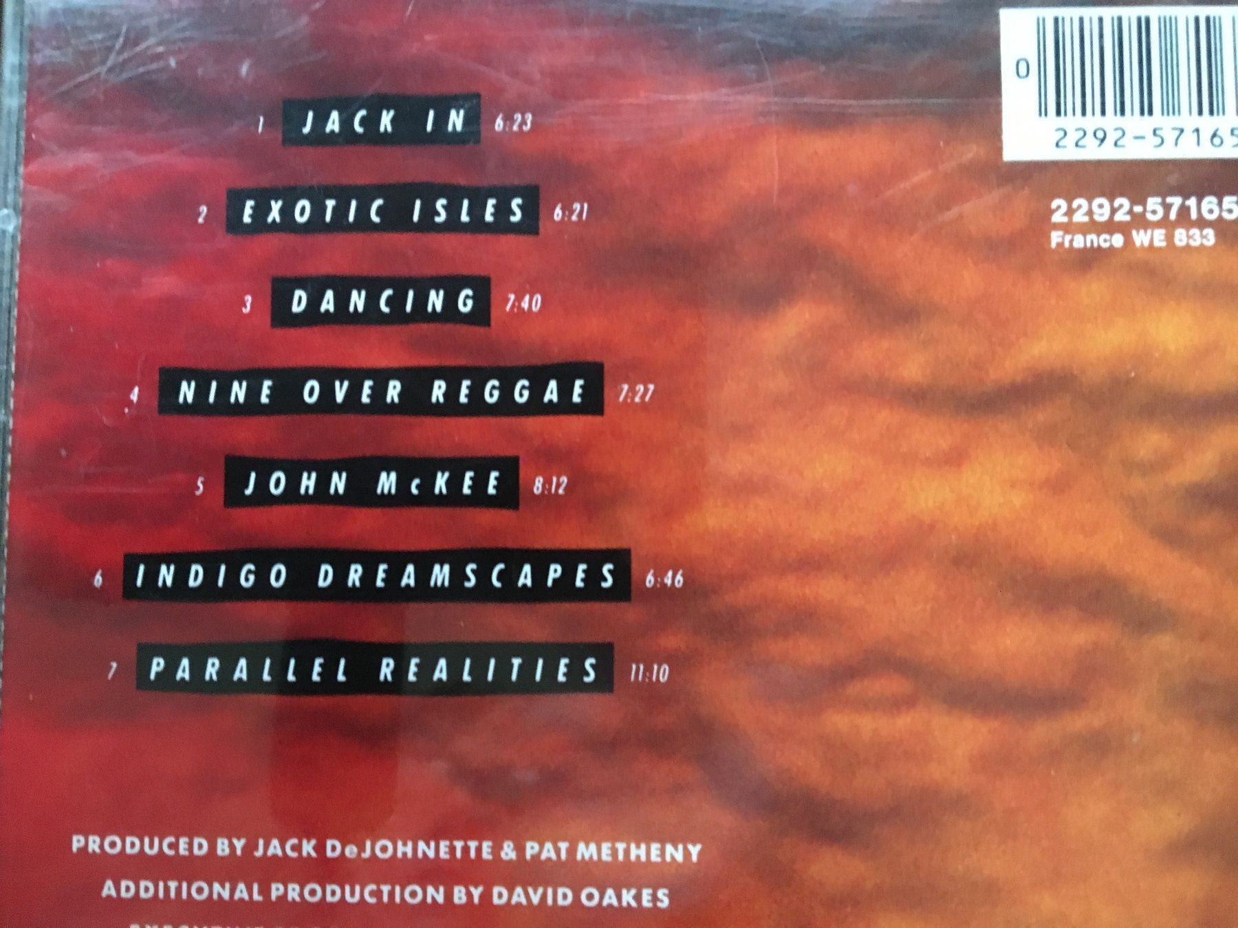 CDs: Jack de Johnette – D'occasion à Arth par Vrecam51 1